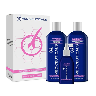 Kosmetická sada pro suché a oslabené vlasy pro ženy| Mediceuticals